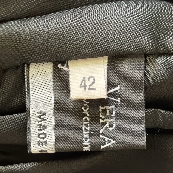 RARE JENNIFER TATANELLI CASINI FIRENZE SUEDE CORSET LEATHER JACKET BLACK - Picture 16 of 16